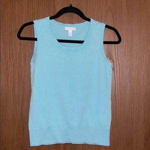Charter Club XS pullover sweater vest, EUC